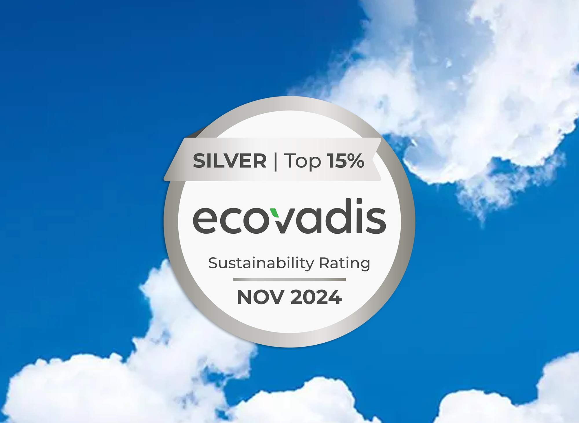 Green Development Achieves New Heights: Hunan Jiuri Wins Ecovadis Silver Certification